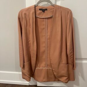 Harlowe & Graham Women's Blazer in Warm Peachy Tan